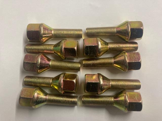Universal Lug Bolt 7/16-20pitch 10 Pack 7/16-20 Lug Bolts