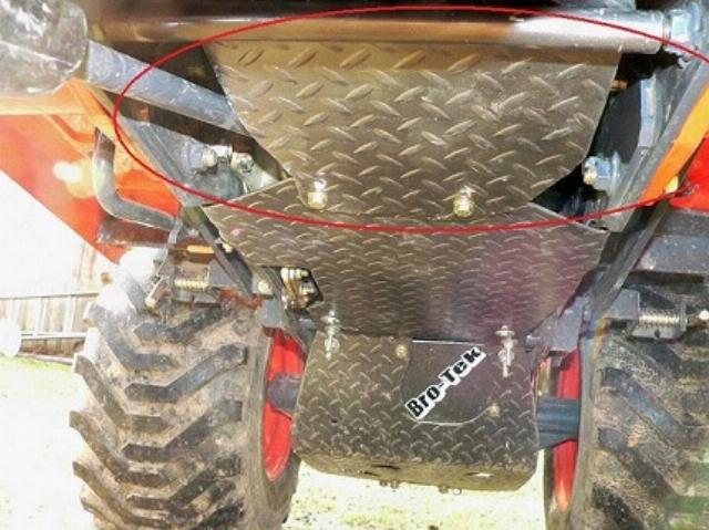 Kubota BX23S 3rd Skid Plate